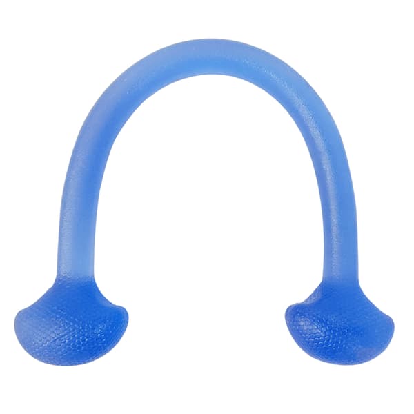 Silikone Trækreb med Ét Ord, Elastisk, Multifunktionel, Justerbar, 10 lbs Trækstyrke, Brystekspander, Strækrem, Blå