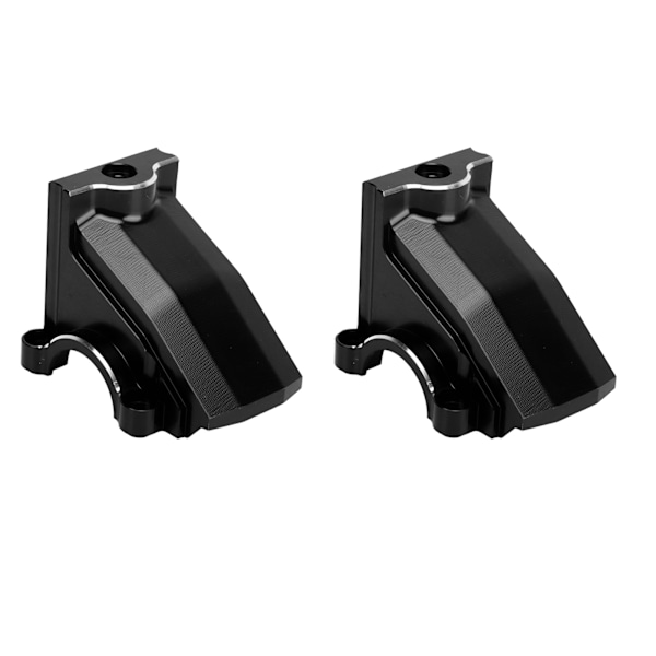 2 kpl RC-auton vaihteiston kotelon korvaus TRAXXAS 1/5 RC-autolle Alumiiniseos Etu Taka Universaali Differentiaalikansi Musta