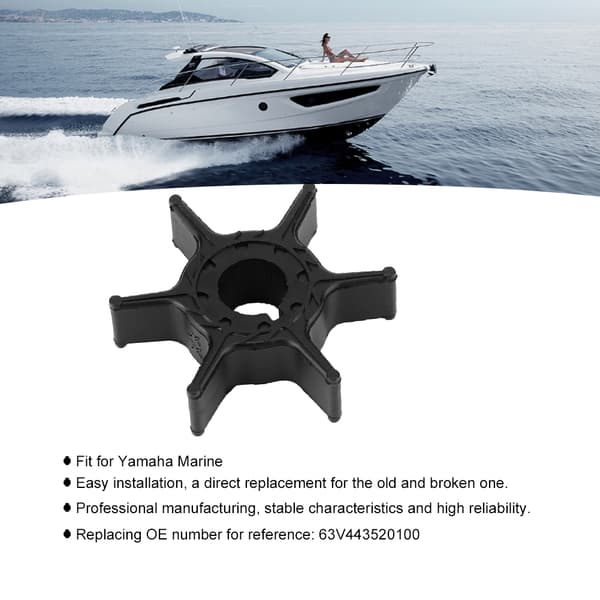 Vattenpumpimpellerbyte passar för Yamaha Marine 63V443520100