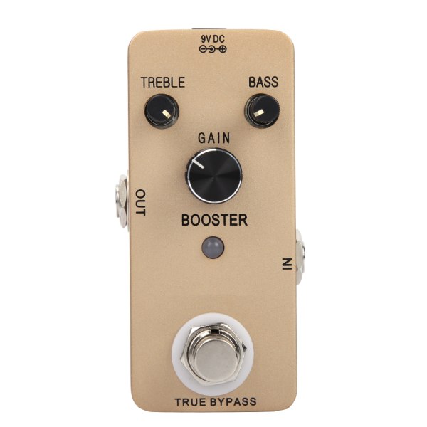 Elektrisk buffer Elektrisk gitar Effekt Pedal Clean Boost True Bypass Full Metal Shell