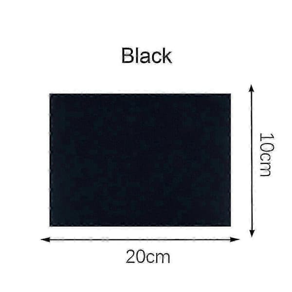 Dunjakke-lapper - 13 farver selvklæbende vaskbart reparationssæt black
