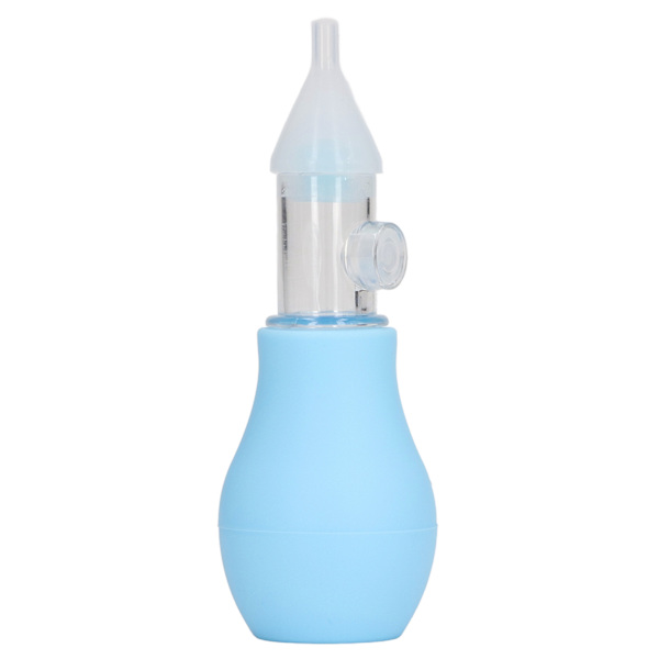 Baby Nasal Aspirator Easy Squeeze Silicone Soft Tube Reusable Nose Sucker för Spädbarn Nyfödda