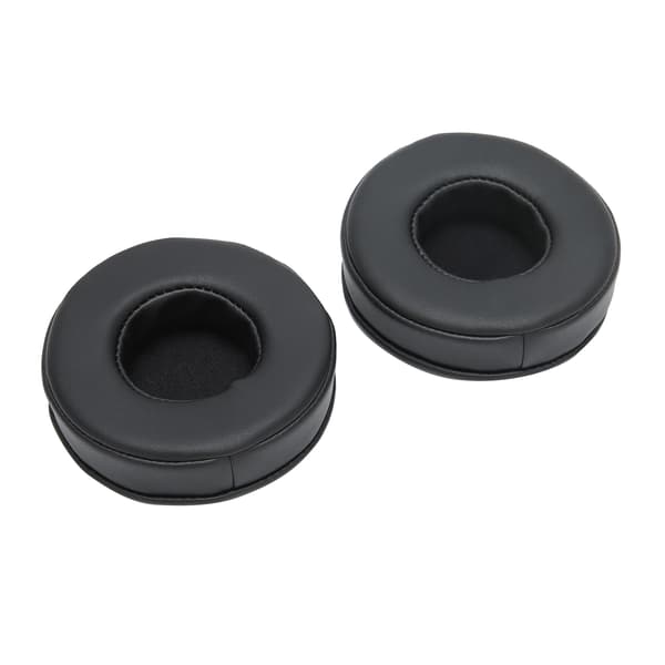 2 stk. 85 mm universale hodetelefonputer erstatningspute svart