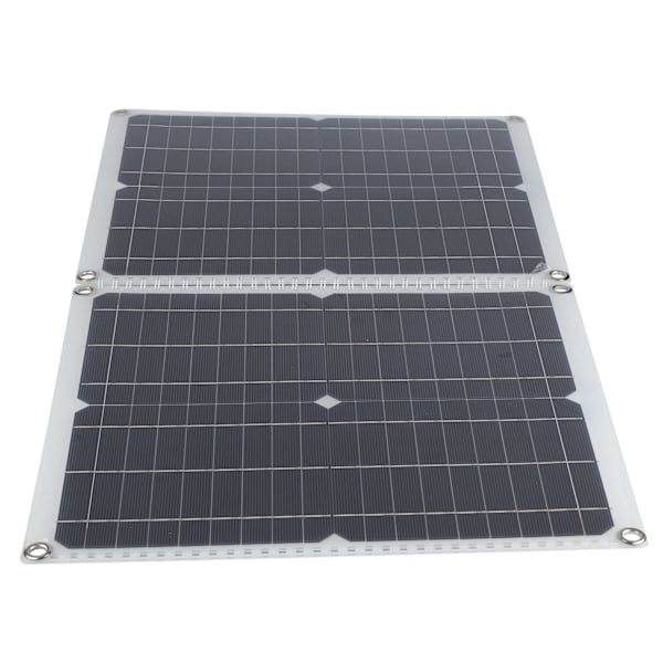 50W Foldable Utendørs Solcellepanel Vanntett Solcellepanel Lader for Mobiltelefon Bærbar PC