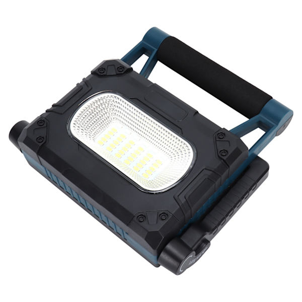 Aurinkokäyttöinen työvalo, kannettava 30 W, 36 LED, USB-lataus, leirintävalonheitin magneetilla