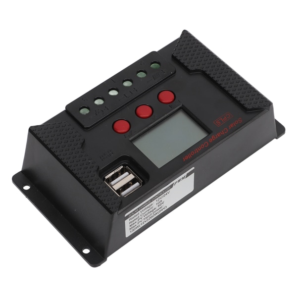 LCD PWM aurinkolatausohjain 12V 24V automaattinen tunnistus aurinkoenergian latausohjain