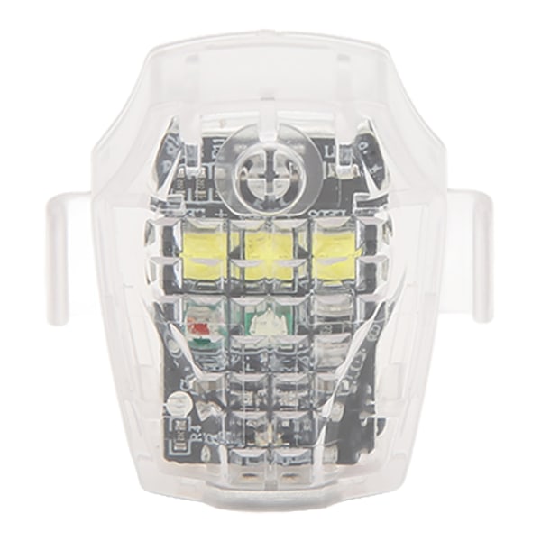 Drone Strobe Light Transparent Shell Mini Høy lysstyrke 3 farger 10 Modi Anti Collision Drone Light