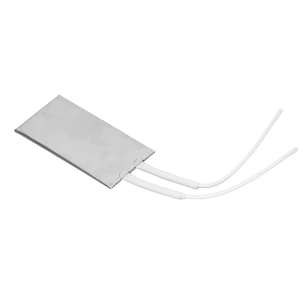PTC Varmeelement Plade Termostatisk Rustfrit Stål 100x50mm 120W 220V til Bilventilator