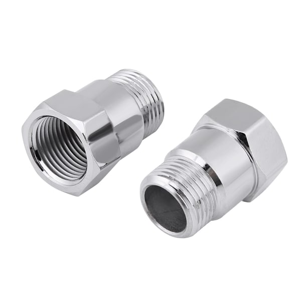 2st 32mm M18*1.5 O2 Syresensor Förlängare Spacer Bungs Adapter Silver