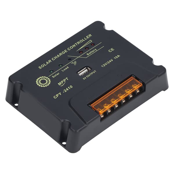 Solar Charge Controller 12V 24V Automatisk Tilpasning 10A MPPT Solar Charge Controller til Industrivand