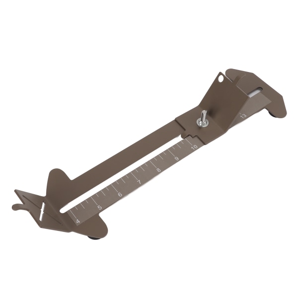 Paracord Armband Jig Kit Justerbar längd Armbandstillverkare Metallvävning DIY Craft Paracord ToolsKhaki