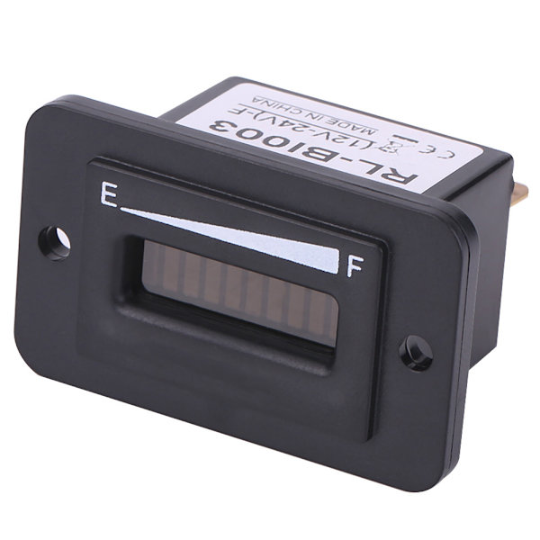 12V/24V LED Digital Batteriindikator Mätare för Golfbil