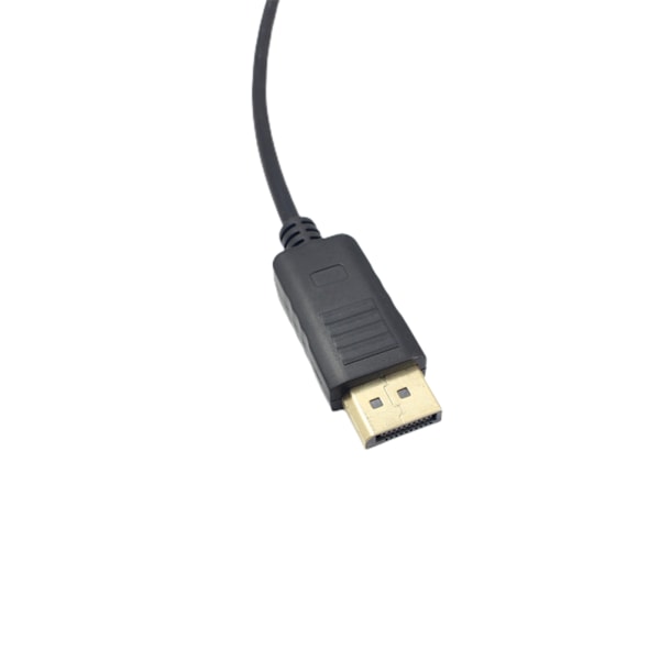 1.8M Displayport Hann til DVI Hann Adapterkabel 1080P DP til DVI Konverter Støtter Displayport 1.1a