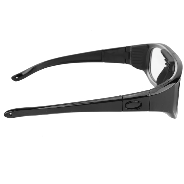 Slagfaste PC Sports Basketballbriller Avtakbare hodemonterte beskyttelsesbriller (svarte)