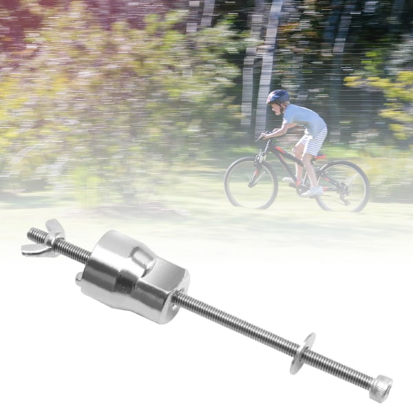 Cykel Freehub Lejehusfjerner Mountainbike Nav Tower Base Adskillelsesværktøj Sporet Installationsstik Nøgle Sølv