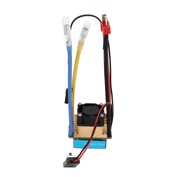 320A dubbelvägs dubbelriktad borstad ESC med fläkt 3A 5V 3 lägen Vattentät Universal Multiple Protection RC Båt ESC 1 till 1