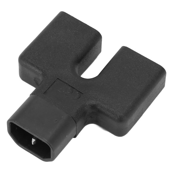 IEC320 C14 til Dual C19 Strømadapter Kobberleder PVC Shell Y Type Splitter Strømadapter 125V-250V