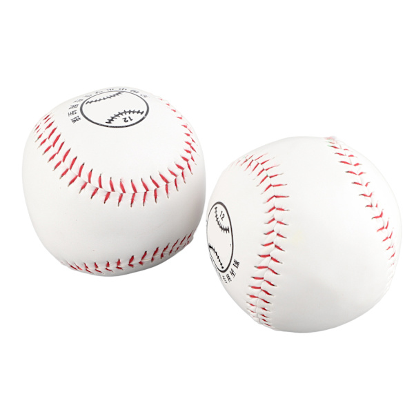 2st 12in Softball Boll Träning Softboll Handsömnad Träning Hard Ball Sport Tillbehör
