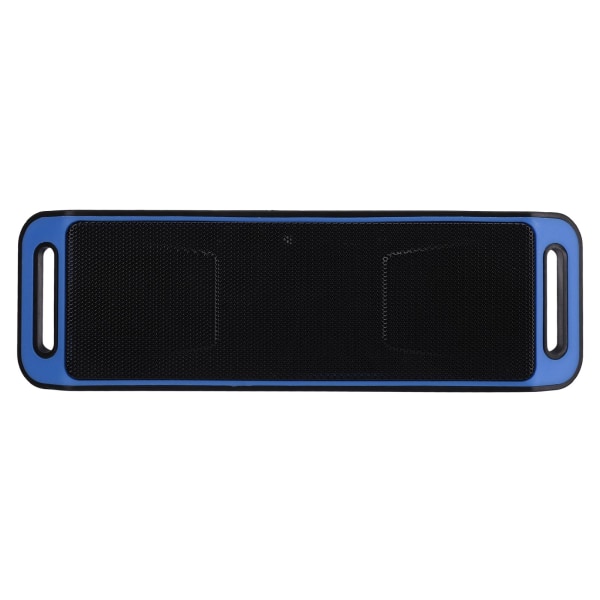 Bluetooth Dubbla Högtalare Trådlös Portabel Högtalare Multifunktionell Mini Bluetooth Högtalare för Hem Utomhus Bil Blå