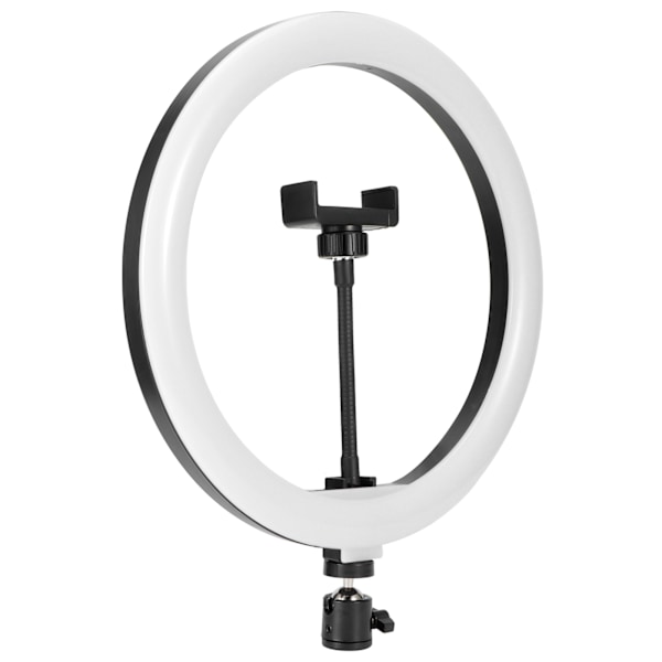 30cm Ringlampe 3000-7500K Justerbar LED Selfie Fyldlys RGB Farvet Lampe til Fotografering