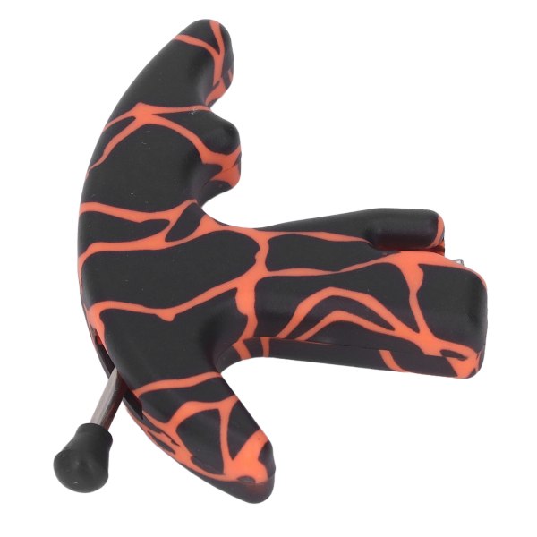 Thumb Bow Release 3 Finger Sensitive Comfortable Grip Thumb Bow Release för Outdoor Archery Orange