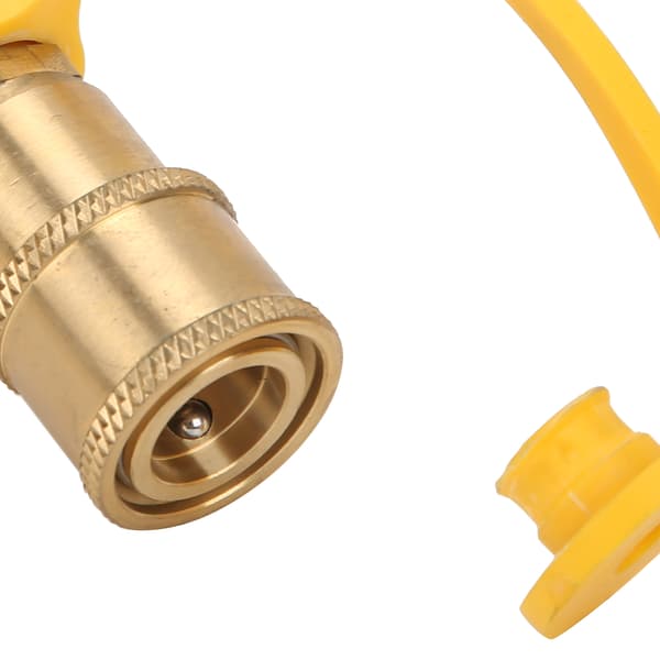 2-vägs 1/4-tums propan NPT snabbkoppling Y-splitadapter för propanslangskopplingssats för husbilar