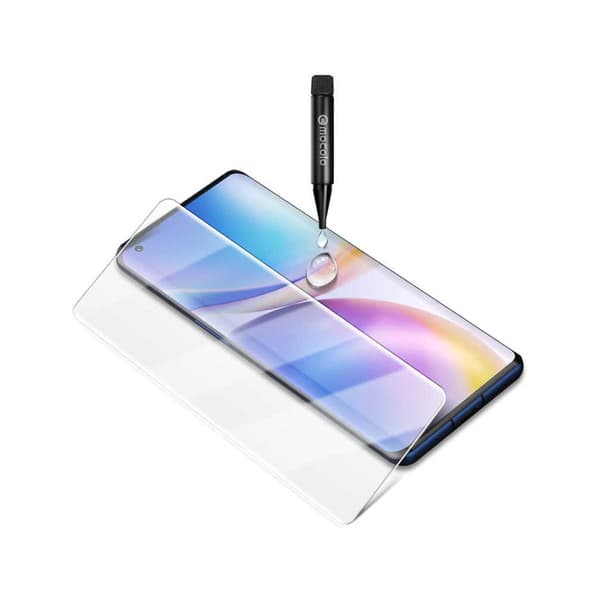 Skärmskydd OnePlus 9 - UV Härdat Glas 60