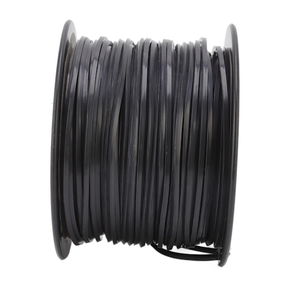 3,3 mm/0,13 tommer firkantet snor trimmer line høj effektivitet nylon sort græs trimmer line udskiftning til Husqvarna 100m/328,1ft