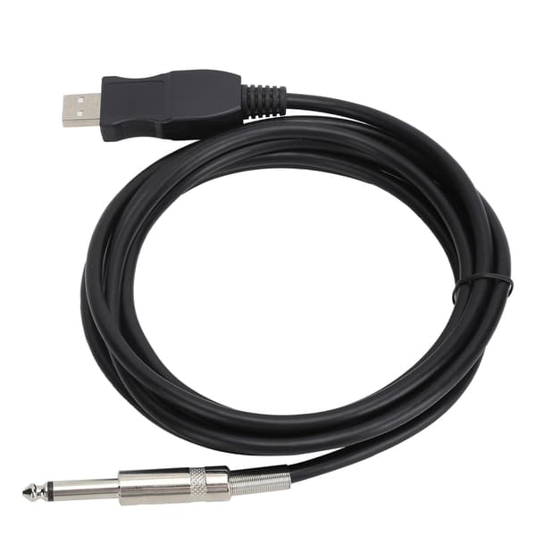 Gitar USB-kabel 3 meter Datamaskinforbindelse Elektrisk gitar Bass
