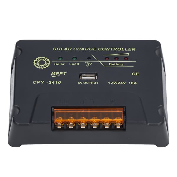Solar Charge Controller 12V 24V Automatisk Tilpasning 10A MPPT Solar Charge Controller til Industrivand