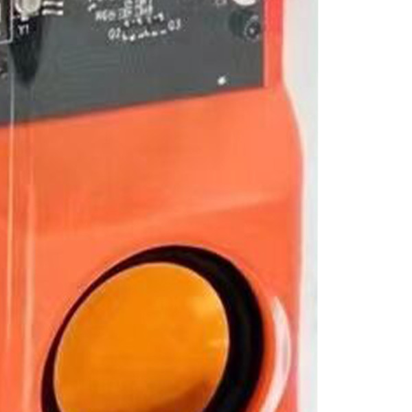 Kirkas Bluetooth kaiutin, läpinäkyvä case RGB Light Type C Kannettava langaton kaiutin silikoninauhalla Oranssin ulkomatkoille