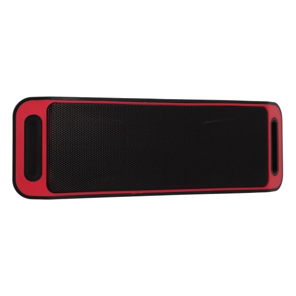 Bluetooth Dubbla Högtalare Trådlös Portabel Högtalare Multifunktionell Mini Bluetooth Högtalare för Hem Utomhus Bil Röd