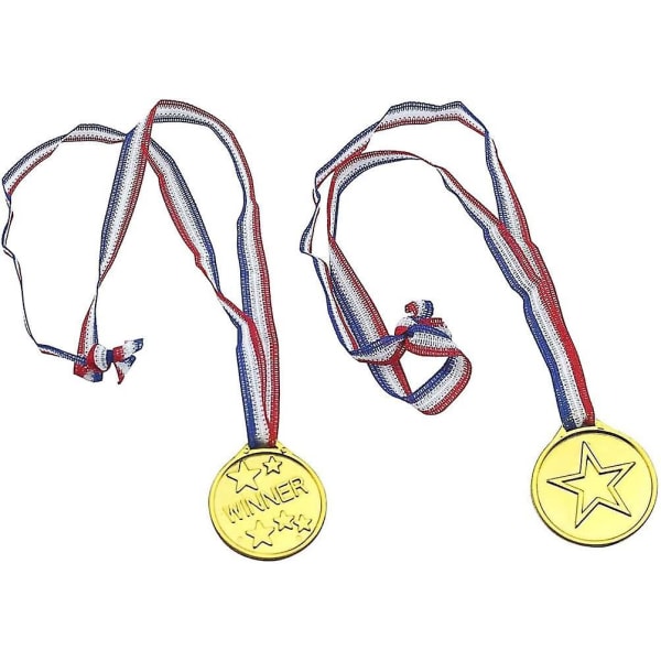 24 stykke guldmedaljer til børnefest børnebelønning