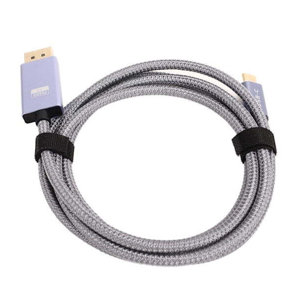Type C - DP HD -kaapeli USB C - DisplayPort 1.4 -kaapeli kannettavalle puhelimen näytölle samalla näytöllä DP - Typec -linjaan 1,5 m / 4,9 jalkaa