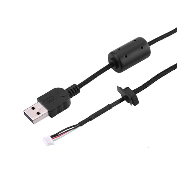 2 meter USB Muse Ledning Kabel Udskiftning Reparations Tilbehør Til Logitech G9/G9X Gaming Mus