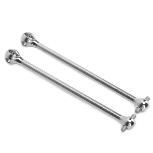 1 Par CVD Drivaxel RC Främre Hjuldriftaxel för TRAXXAS UDR Fjärrkontrollbil Silver