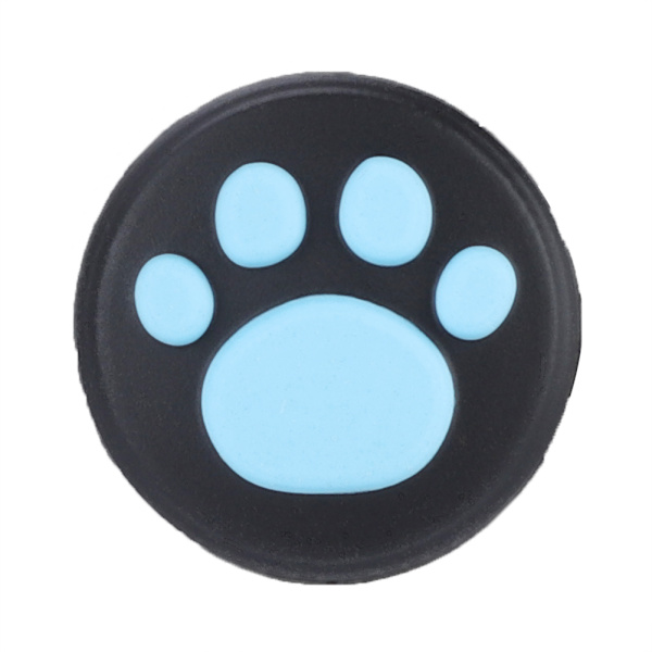 4 ST silikon joystick för PS3/PS4 tumgrepp Rocker Cap Cover för Switch Pro (blå)