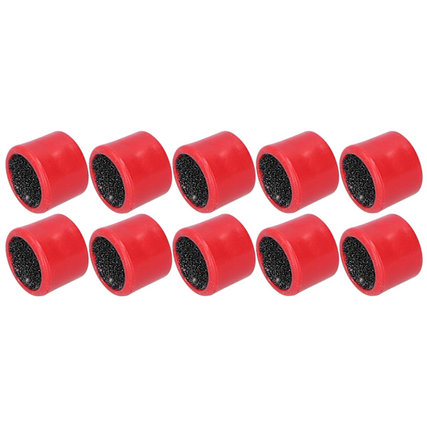 10 stk Snooker Billiard Pool Cue Tips Shaper Dobbeltsidet polermaskine Burnisher Trimmere