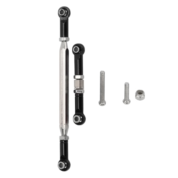 Metall Oppgradert Servo Link Stang Styrestang Trekkstang for MN D90 MN91 MN96 MN99S RC Bil Deler Svart
