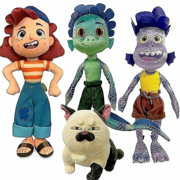 Luca Disney Pixar Alberto Luca Sea Monster Dolls pehmeä täytetyt pehmo alberto machiavelli