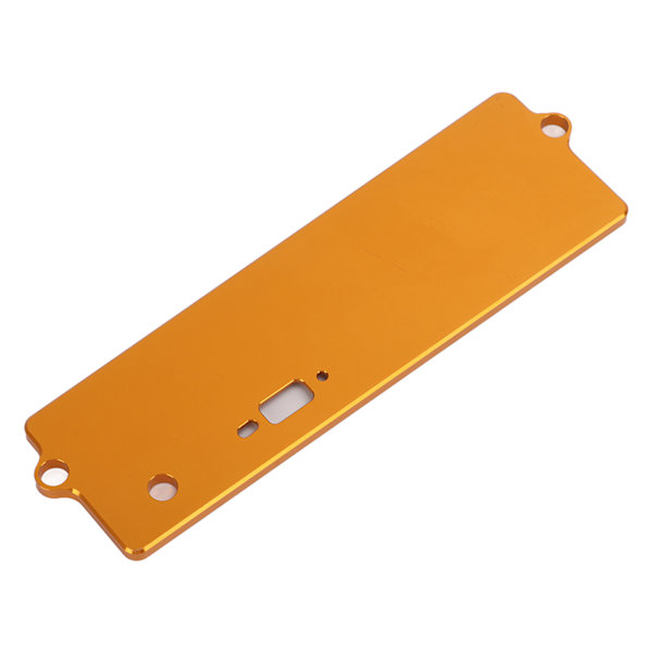 Batteripladehus i aluminiumslegering til HSP 94122 94155 94166 94177 94188 1/10 RC Bil Dele Guld