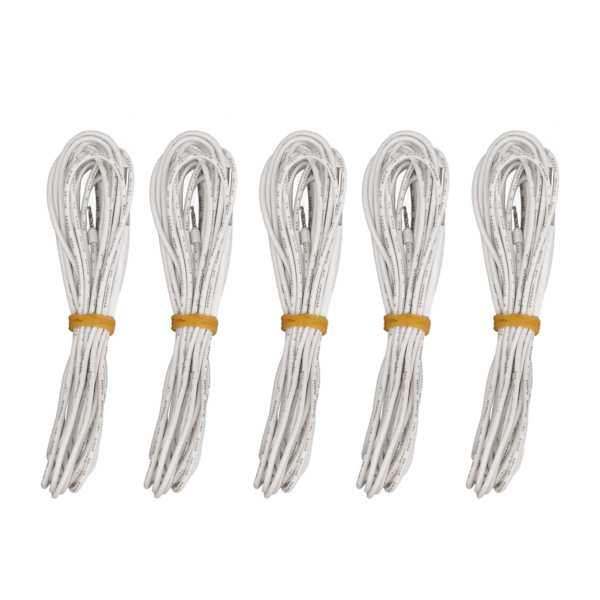 5PCS Värmare Patroner Rostfritt Stål Nickel Krom Tråd 70W 3D Skrivare Värmeelement för Ender 3 24V 2M