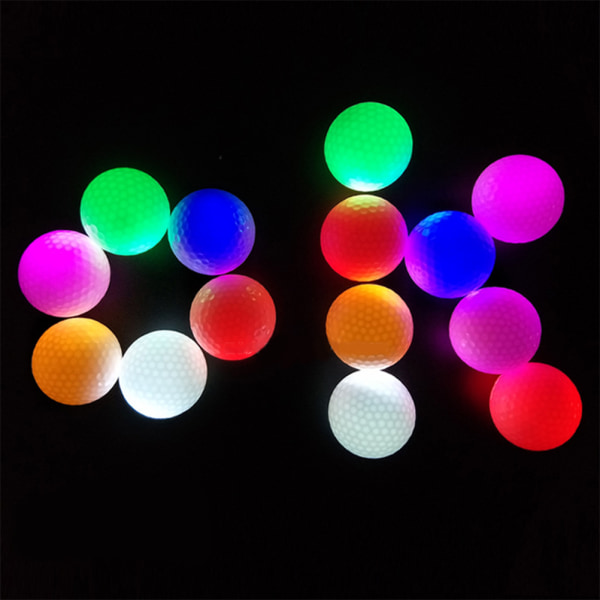 LED lyser op bolde, der blinker i mørket Natbolde Multi Color Træning Øvelsesbolde Gaver