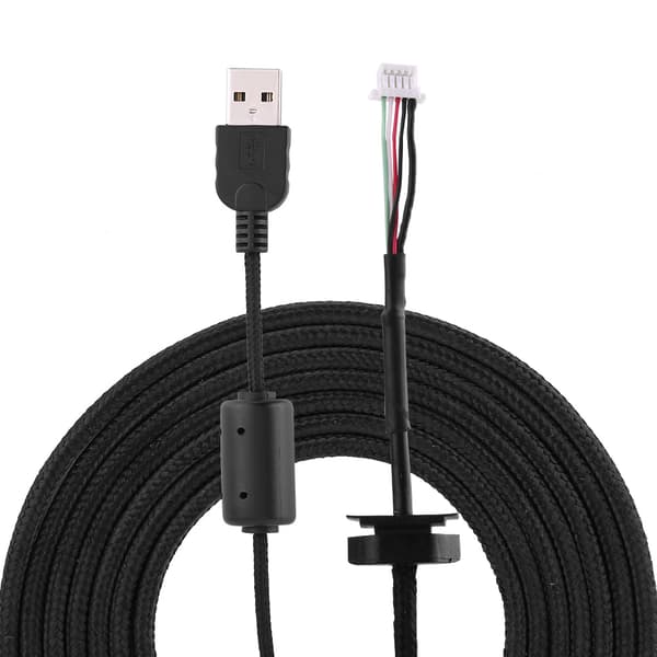 2 meter USB Muse Ledning Kabel Udskiftning Reparations Tilbehør Til Logitech G9/G9X Gaming Mus