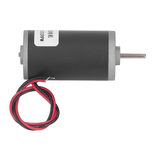 Pysyvämagneettimoottori DC 12V Käännettävä CW CCW Suuri vääntömomentti Suurnopeuselektrinen moottori 5000RPM