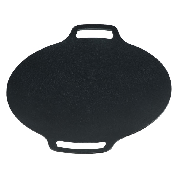 Koreansk BBQ-grillpanna med dubbla handtag 6-lagers beläggning Multifunktionell non-stick rund grillpanna för gasspis 33cm/13.0in