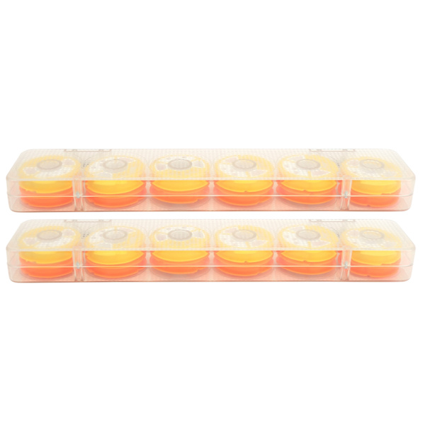 2 boks 8-akset/12-akset fiskesnøreviklingsbrett Oppbevaringsspole Hovedaksel Spoleboks 12-akse
