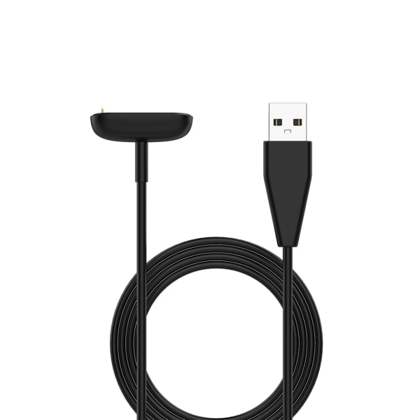 Magnetisk USB-opladerkabel Kompatibel til Fitbit Luxe Armbånd Oplader Datakabel 100CM Strap Oplader Kompatibel til Fitbit Luxe Smart Watch