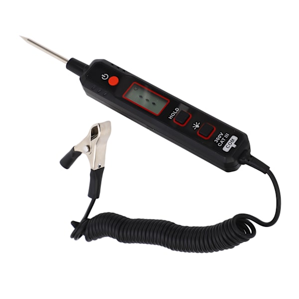 MAYILON HT86A Autotestlys 2‑100V DC Digital LED Kredsløbstester Heavy Duty Auto Bidirektional Spændingstestpen