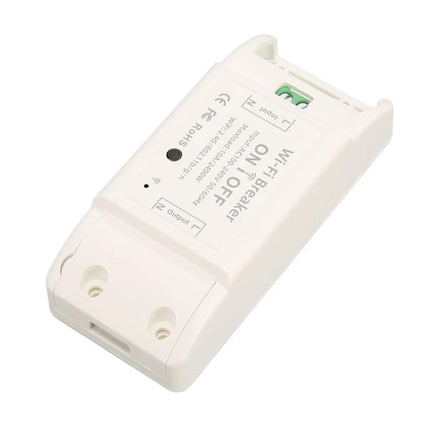 WiFi Smart Switch Håndfri Stemmestyring Bryter Hjemmeapparat På Av Bryter AC100‑240V
